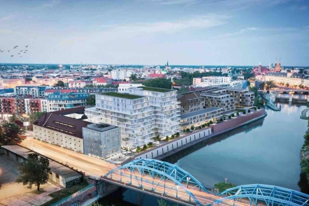 Blue River Apartment - Wroclaw Ngoại thất bức ảnh